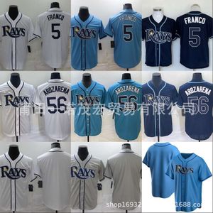 Jerseys de béisbol Jogging Clothing Rays Tampa Bay 5# Franco 56# Arozarena