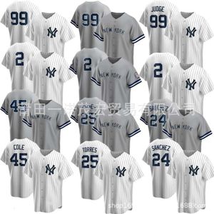 Baseball Jerseys Jogging Clothing Jersey Yankees # 99 Juge 2 # Jeter 45 # 27 #