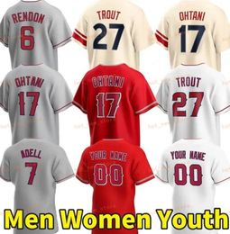 Baseball jerseys Mike Trout Shohei Ohtani Rendon David Fletcher Jackson Detmers Drury Urshela Walsh Moniak Ward Logan O'Hoppe Randal Grichuk CJ Cron Lucas Giolito