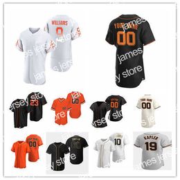 Jerseys de baseball SF 2021 City Connect Giant Jersey Brandon Belt Darin Ruf Thairo Estrada Wilmer Flores Brandon Crawford Mike Yastrzemski Steven Duggar Buster