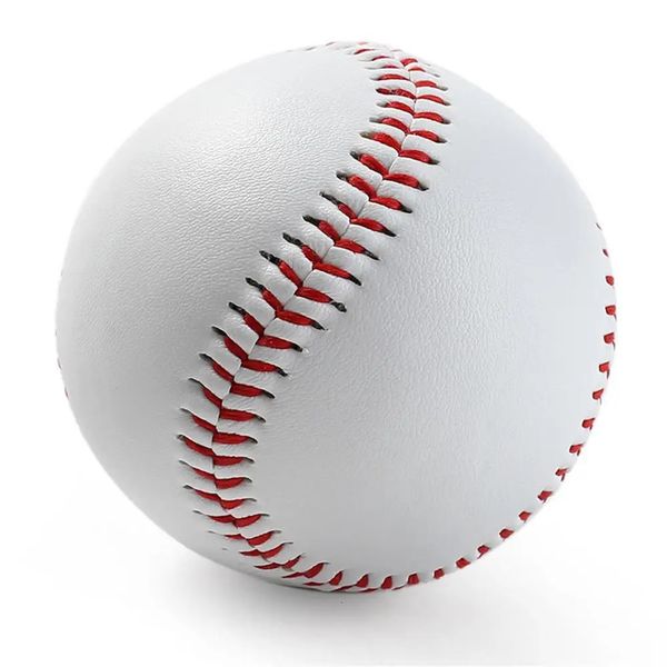 Baseball n ° 9, balle souple d'entraînement, produit de Fitness fait à la main, blanc, sûr, pour enfants, jeu d'équipe d'entraînement pour hommes, 240113