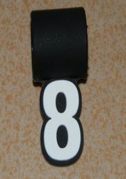 Numéro de baseball Pendants avec Silicone Charms Men Pendant pour le collier de baseball2601346