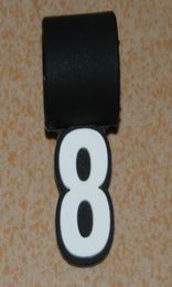 Numéro de baseball Pendentif avec Silicone Charms Men Pendant pour le collier de baseball4875497