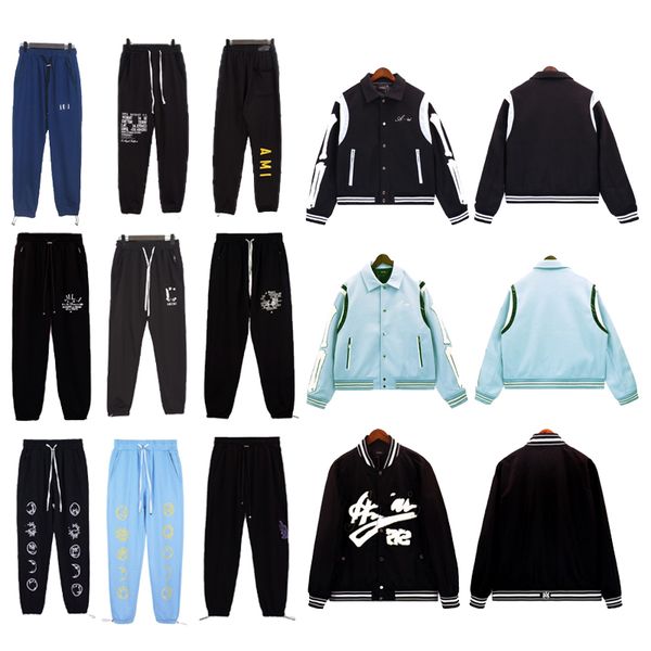 Pantalones de diseñador de uniformes de béisbol Pantalones negros de alta calidad Jóvenes con capucha Juvenil Traje Sport Pantalones deportivos para hombres Bordado impreso Diseño de envío gratis para hombres Ropa de diseño