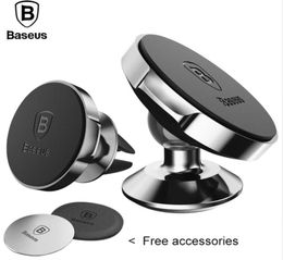 BASEUS MAGNETISCHE AUTO Telefoonhouder voor mobiele telefoon Universal Stand mobiele telefoon Holder Auto Air Vent Mount GPS9508472