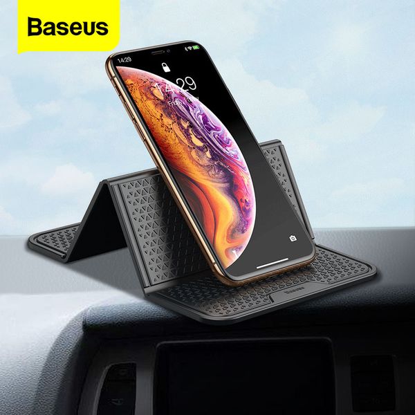 Baseus Support d'autocollant universel multi-fonction Nano tampon en caoutchouc Support de téléphone portable Support pour voiture Support