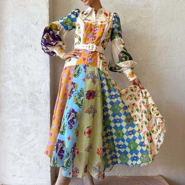 Robes décontractées de base robe de créatrice imprimé modes de grésizaine personnalisé