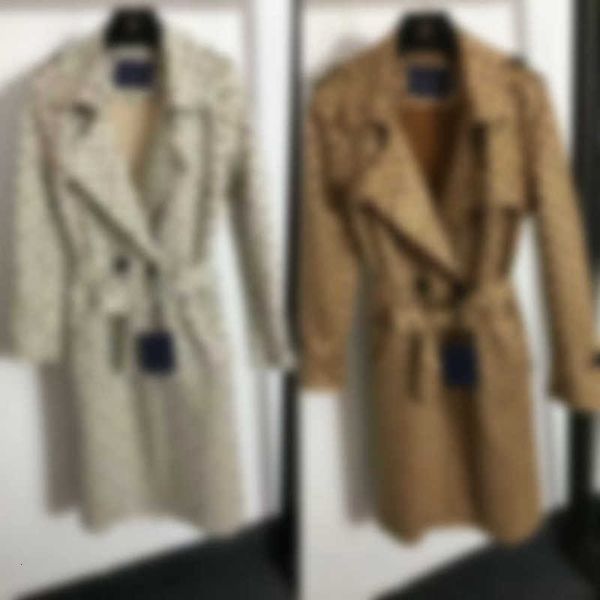 Robes décontractées de base Designer High 2023 Style occidental imprimé velours de peau de cerf automne et hiver ceinture cravate robe mi-longue marque à la mode L9G3