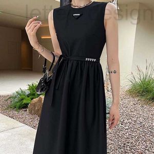 Vestido maxi de diseñador de vestidos casuales básicos con patrón clásico y mangas delgadas - Ropa de verano simple y de moda para mujeres (2 colores, tallas grandes) CD99