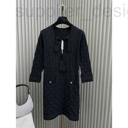 Designer de robes décontractés de base Shenzhen Nanyou Huo ~ 24 Nouveau produit d'été Xiaoxiangfeng Robe de sangle brodée pour l'industrie lourde pour les femmes Y1ZG