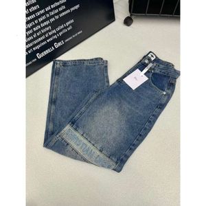 Robes décontractées de base jeans brodés hauts, le haut du corps du denim est un tissu élastique en coton doux et doux