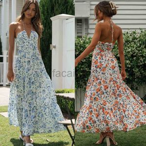 Basic casual jurken sexy maxi jurk dames speciale dames nieuwe chiffon v-neck mouwloze gesplitste grote swing lange jurk maat plus dames kleding