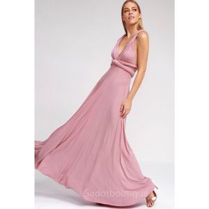 Basic Casual Jurken Sexy Vrouwen Multiway Wrap Convertible Boho Maxi Club Red Dress Bandage Long Dress Party Bridesmaids Robe Longue Femme 230715