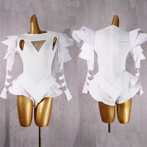 Robes décontractées de base Costumes de scène Femmes Jumplubage de nuit Gogo Dance BodySuit DJ Directeur de vêtements rave chanteuse Portez BL20 220812 DR DHRBQ