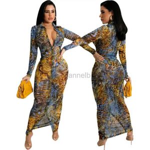 Basic Casual Dresses Summer Outfits For Women 2023 Beach Cover Up Luxe Nieuwe sexy print Cardigan Dress Polyester Swimsuit Tunics Pareos Gratis verzending 240419