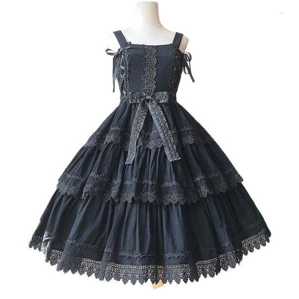 Robes décontractées basiques Sweet Layered Lolita JSK Dress Classic Party by Infanta 230612