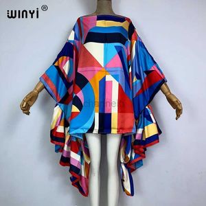 Robes décontractées de base winyi femmes soirée de mode d'été fête plagewear koweït bohemian abaya kaftan poeve sexy elegant plage couverture de plage robe 240419