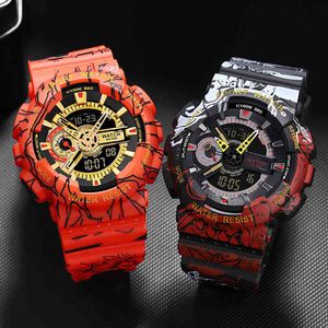 BASID Eendelig sporthorloge voor heren Waterdicht Topmerk Luxe horloges Geschenken G-stijl Digitale klokken Shock Gentleman Fashion