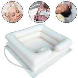 Bassins PORTABLE PORTABLE PVC PIEUX CHEAD LAVE LAVE BASIN POUR LES ALIFICATIONS DÉFORMÉES ALDIÈRES