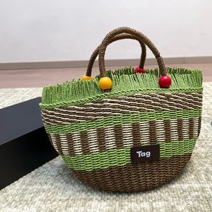 Basket fourre-tout sac de plage sac de créateur de sac de sac à main d'été