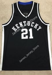 Basketbal 2022 NCAA Kentucky Wildcats Basketball Jersey Custom gestikte Shai Gilgeous-Alexander Kevin Knox 32 Wenyen Gabriel 2 Jarred Vand