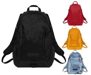 Basketbal rugzak voor mannen Hoogwaardige studenten Schooltas Kloon Hip Hop Gridding Handtas UnissEx Classic Travel Bags8002625