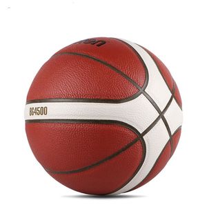 Balón de baloncesto fundido tamaño oficial 7 PU fundido BG4500 cuero exterior interior partido entrenamiento hombres baloncesto