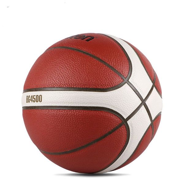 Ballon de basket-ball fondu taille officielle 7 PU fondu BG4500 cuir extérieur intérieur Match entraînement hommes basket-ball