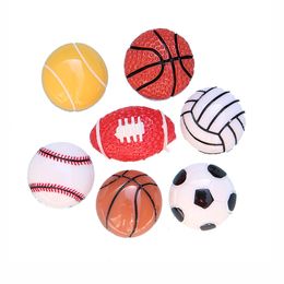 Basketball Baseball Fußball Kühlschrankmagnete Kühlschrankaufkleber Harz Sport Magnetaufkleber