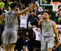 Basketbal Custom Baylor Bears genaaid basketbaltrui Jared Butler Macio Teague Davion Mitchell Adam Flagler Zach Loveday Jorda Tur