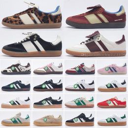 Pays de Galles Bonner Designer Shoes Vegan OG Chaussures décontractées pour hommes Femmes Baskets de créateurs Cloud White Core Black Bonners Collegiate Green Gum Baskets de sport plates en plein air