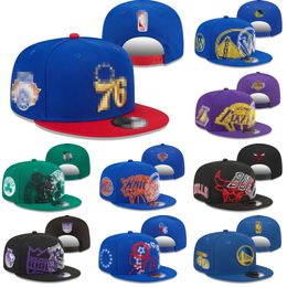 Basketbal gemonteerde hoeden zomer zon stretch snapback cap peak letters zon peak full size sport team sporten
