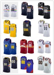 Camiseta de baloncesto 5 Kentavious Caldwell-Pope 0 Christian Braun Peyton Watson Julian Strawther DeAndre Jor dan Braxton Key Hunter Tyson Vlatko Cancar 15 Nikola Jo kic