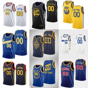 Basketbalshirt Heren Dames Jeugd Golden State''WARRIORS''Custom 9 Andre Iguodala 40 Anthony Lamb Stephen 30 Curry Klay 11 Thompson 3 Poole Nieuw