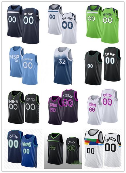 Maillot de basket-ball Mike Conley Nickeil Alex ander-Walker Kyle Anderson Monte Morris Luka Garza Jord et McLaughlin Daishen Nix Leonard Miller Josh Minott