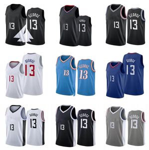 Maillot de basket Paul George 2022-23 blanc nouvelle saison hommes maillots de ville jeunesse en stock