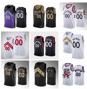 Maillot de basket-ball Toronto Raptors Kyle Lowry Pascal Siakam Fred Vanvleet OG Anunoby Rodney Hood Tout joueur personnalise un maillot