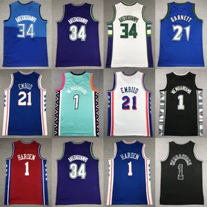 24 styles de maillots de basket-ball Embiid, Alphabet Embiid, maillots Devin Banyama, vêtements de sport de plein air