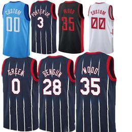 Camisetas de baloncesto Jabari Smith jr. Jalen Green Alperen Sengun Kevin Porter Amen Thompson Fred Vanvleet Dillion Brooks Tari Eason Cameron Whitmore Hombres Jersey