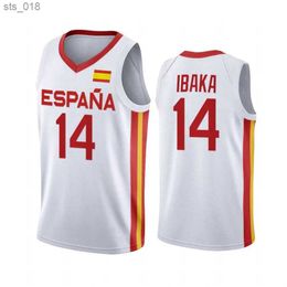 Maillots de basket-ball 100e anniversaire de l'équipe nationale d'Espagne Espana porte le maillot Euro Basket Willy Hernangomez Lorenzo Brown 7 JaimeH2435