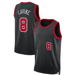 Basketball Jerseys 202324 2 Lonzo Ball Zach 8 Lavine City Basketball Jersey Michael 6 Alex Caruso Ayo Dosunmu Derrick 1 Rose 11 DeMar Derozan Mens Dennis 91 Rodman Scot