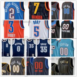 Basketball Jerseys Aaron Wiggins Jaylin Kenrich Williams Ousmane Dieng Mike Muscala Keyontae Johnson Adam Flagler Lindy Waters Olivier Sarr Adam Flagler imprimé