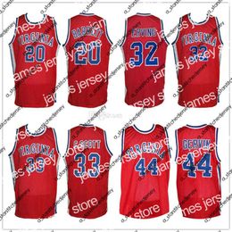 Basketbal jerseys basketbaltruien Mike Barrett 20 Charlie Scott 33 Julius Dr. J Erving 32 George Gervin 44 Virginia Squires Basketball Jerseys Mens Custom