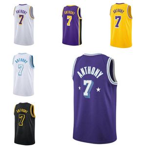 Camisetas de baloncesto Camiseta de Carmelo Anthony 2021-22 Camiseta de ciudad Hombres Jóvenes S-XXL