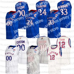 Maillots de basket-ball Maillots de basket-ball Kansas College personnalisés 0 Frank Mason III 10 Sviatoslav Mykhailiuk 21 Embiid 12 Kelly Oubre Jr. 34