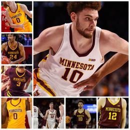 Basketbal jerseys Custom Minnesota Golden Gophers Basketball Jersey 10 Jamison Battle 3 Dawson Garcia Kadyn Betts Braeden Carrington Ta'lon Cooper Parker Fox