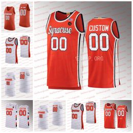 Maillots de basket personnalisés NCAA Syracuse Orange College Basketball Shane Feldman Joseph Girard III Mounir Hima Stephen Keating Judah Mintz Niko Ruffin Justin