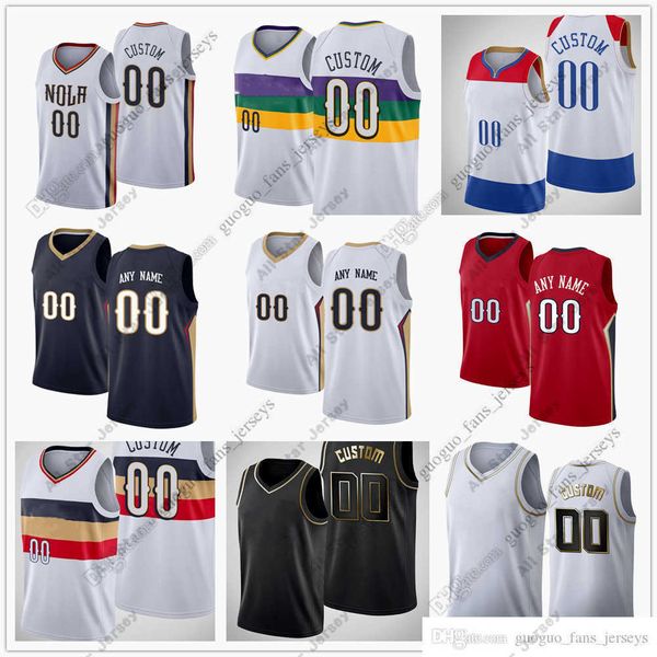 Maillots de basket-ball personnalisés imprimés 75e 2022 New City Basketball Jerseys Ingram Temple 13 Kira 41 Garrett Lewis Alexander-Walker 25 Trey 6 Nickeil Murphy