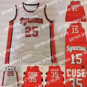 Basketball Jerseys Custom Syracuse Orange College Basketball Jerseys 15 Anthony 33 Elijah Hughes 35 Buddy Boeheim 11 Girard III 21 Marek Dolezaj 1 Quincy