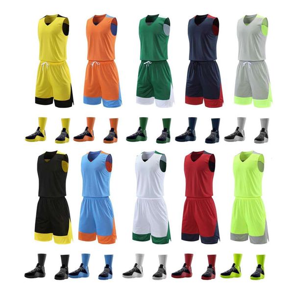 Basketball Jerseys Carrier A511 Suite double face, maillot de ligue masculin et féminin, short, entraînement d'été, compétition adulte M-5XL